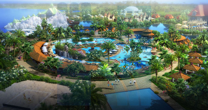 ?；◢u溫泉城飄香溫泉設(shè)計(jì)效果圖