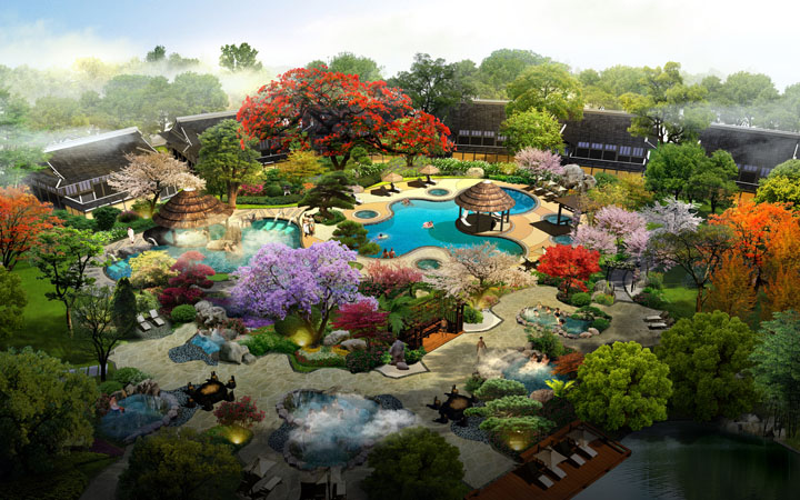 日本風(fēng)呂文化溫泉規(guī)劃