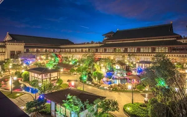 天津恒大世博中心室外溫泉規(guī)劃