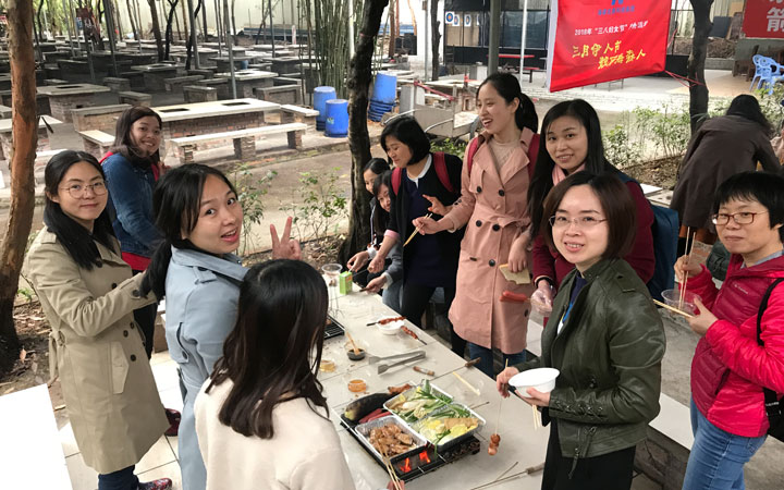 海森文旅科技集團(tuán)慶“三八婦女節(jié)”活動豐富多彩