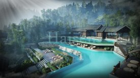 濟民可信文旅再次委托宜春洪江森林湯谷康養(yǎng)度假小鎮(zhèn) 溫泉項目詳細規(guī)劃及施工圖設計